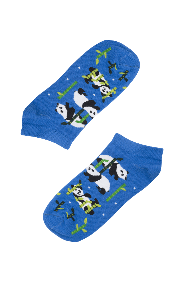 Niebieskie Skarpetki Stopki w misie Panda