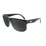Męskie czarne okulary przeciwsłoneczne z zielenią Torrey Pines Black Sage Knockaround