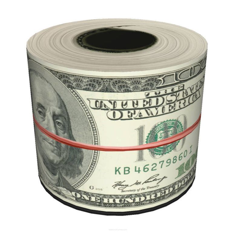 Pufa plik banknotów - Dollars