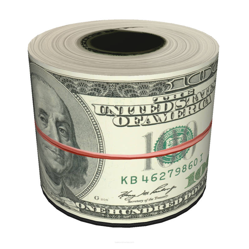 Pufa plik banknotów - Dollars
