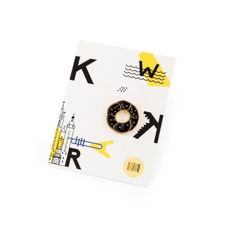Pin przypinka Kabak - Obwarzanek