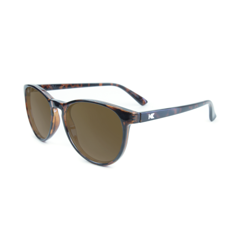 Brązowe okulary przeciwsłoneczne w panterkę Mai Tais Knockaround