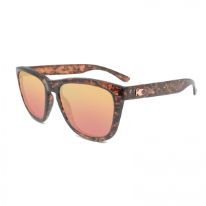 Bursztynowe okulary przeciwsłoneczne Pink Ink