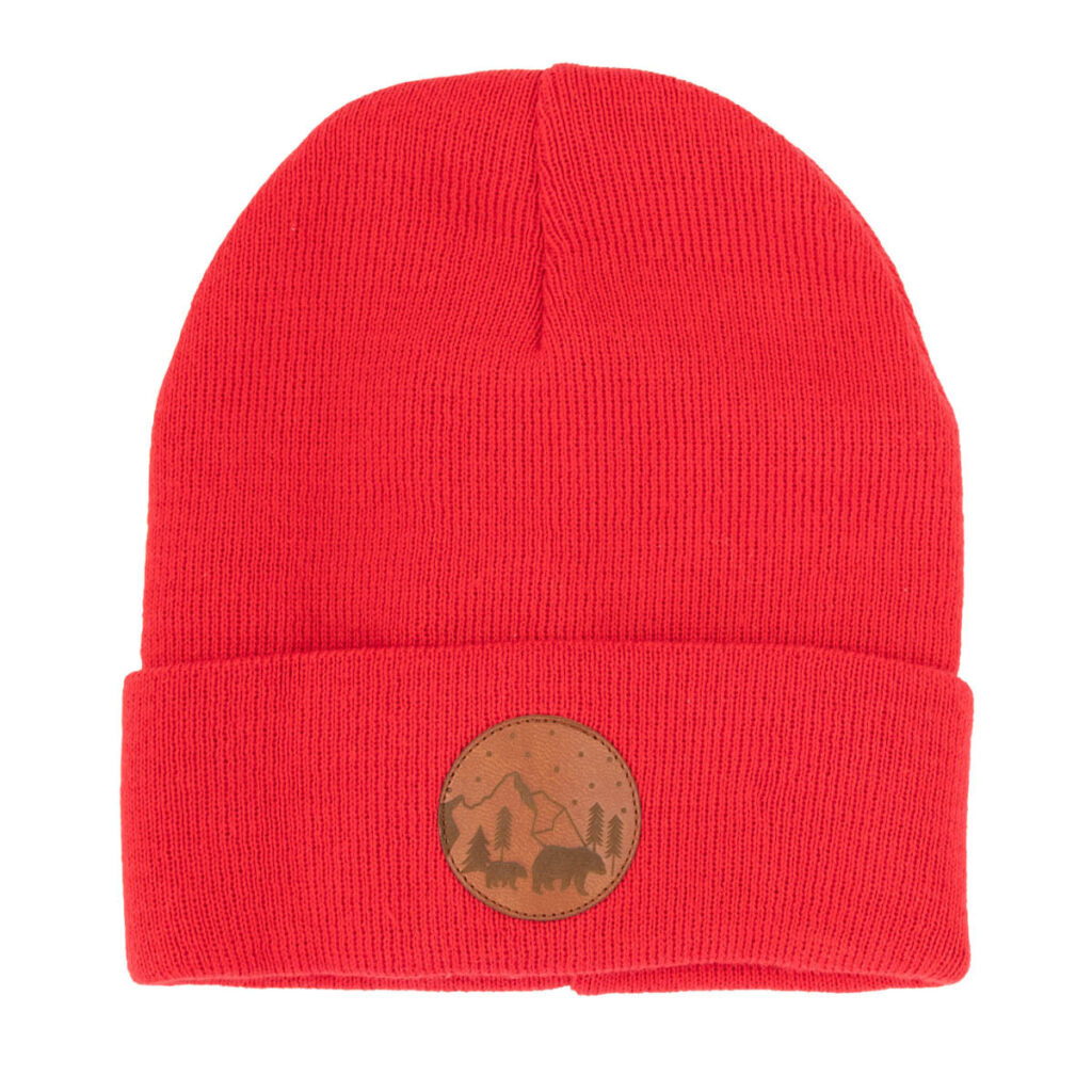 Czapka dziecięca beanie czerwona