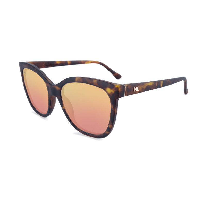 Matowe damskie okulary przeciwsłoneczne Deja Views pantera Knockaround