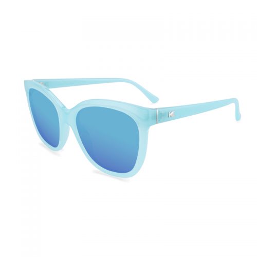 Błękitne damskie okulary przeciwsłoneczne Deja Views Chill Out Knockaround