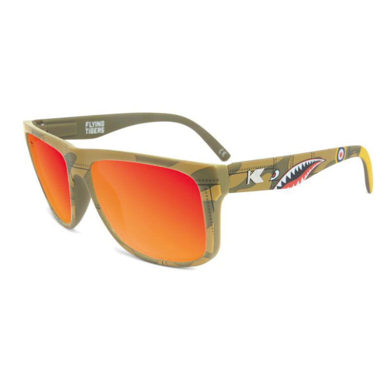 Okulary przeciwsłoneczne z wojskowym Printem Torrey Pines Flying Tigers Knockaround