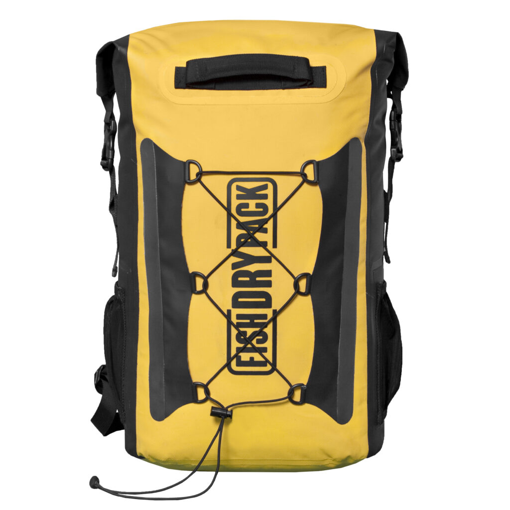 Żółty plecak FishDryPack Explorer