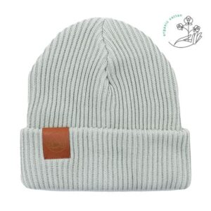 Zimowa bawełniana czapka perłowa Kabak bawełna organiczna