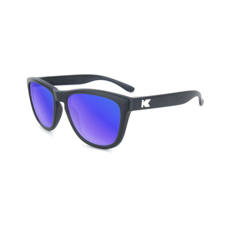 Czarne dziecięce okulary Black Moonshine Knockaround