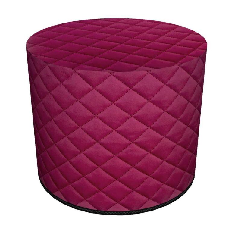 Pufa dekoracyjna Royal Bordo