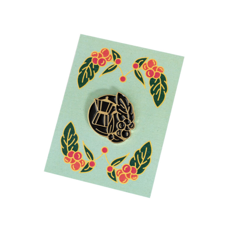 Pin przypinka Kabak Kawa