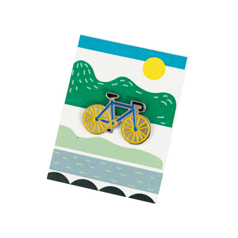 Pin przypinka rower