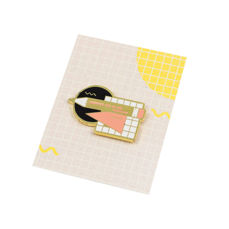 Pin przypinka ołówek