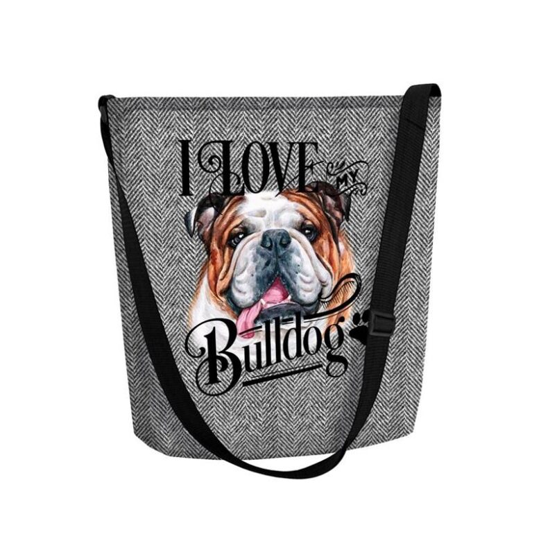 Torba listonoszka Funky Love Buldog