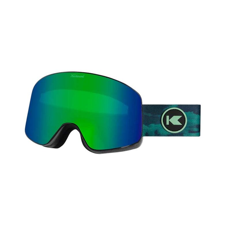Zielone gogle narciarskie Green Machine Knockaround