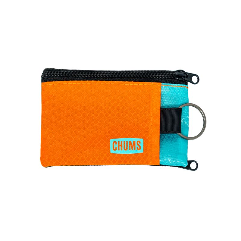 Sportowy portfel pomarańczowo niebieski