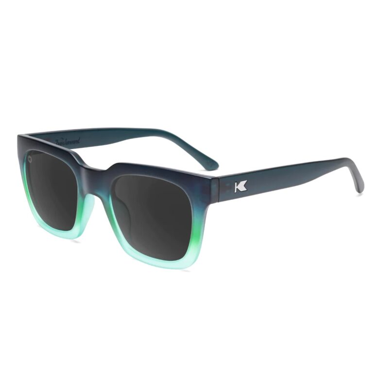 Modne granatowe okulary Rising