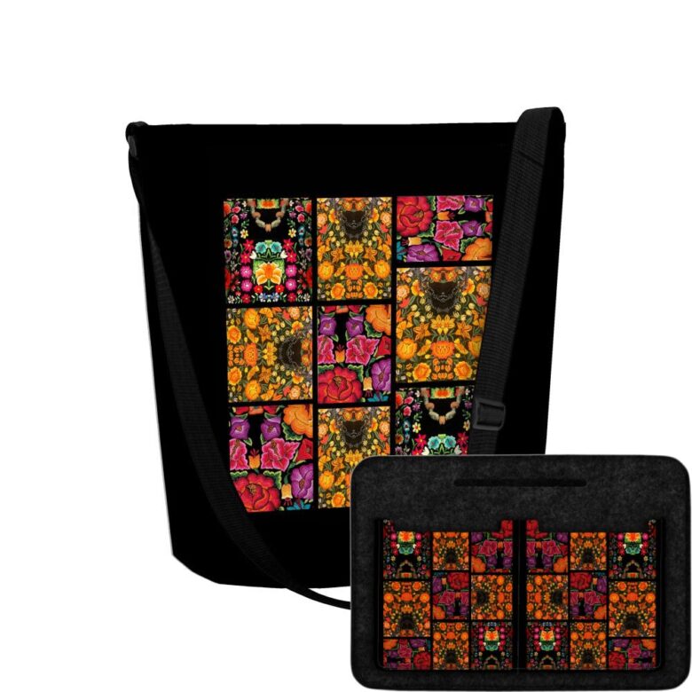 torebka-filcowa-funky-frida-flowers-z-organizerem-zestaw