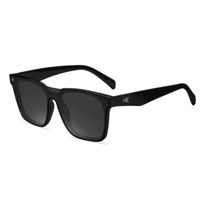 Czarne nowoczesne okulary Piano Black Afters