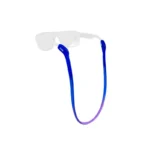 Silikonowy sznurek do okularów kobaltowo barwinkowy Chums