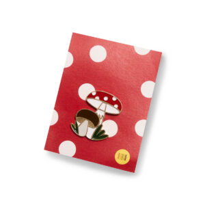 Pin przypinka Kabak Muchomor