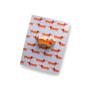 Pin przypinka jamnik 2 Kabak