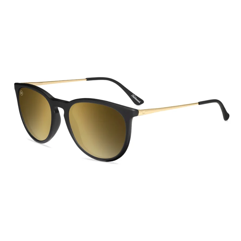 Czarne okulary Black Gold Mary Janes Knockaround