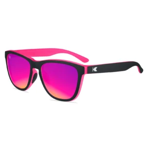 Czarno różowe okulary Heartbeat Premiums Sport Knockaround