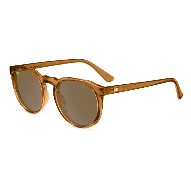 Bursztynowe okrągłe okulary Rio Knockaround