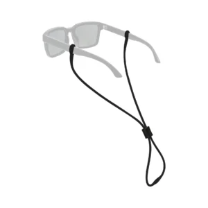 Cienki silikonowy sznurek do okularów czarny Chums