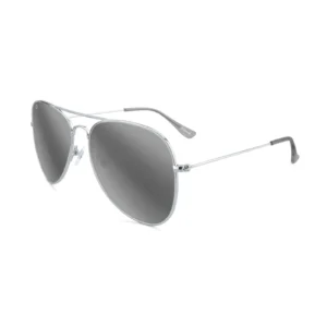 Srebrne okulary pilotki Mile Highs Knockaround