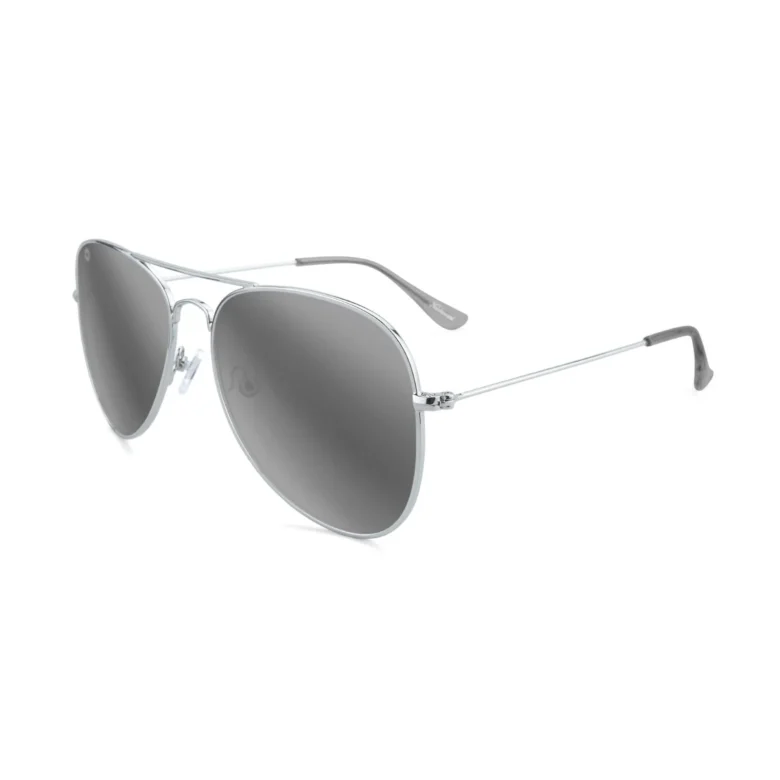 Srebrne okulary pilotki Mile Highs Knockaround