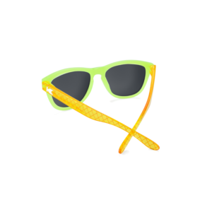 dziecięce okulary przeciwsłoneczne z filtrami niedrogie knockaround premiums zielono żółte lusterka nieduże dla chłopców dla dziewczynek wakacyjne ananaski tył