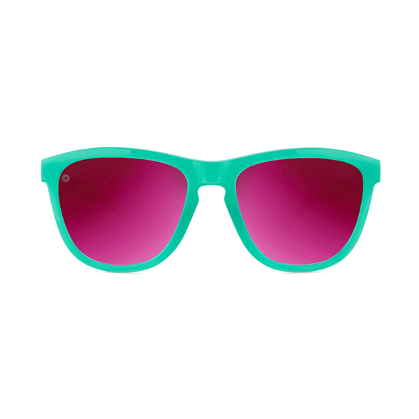 niedrogie okulary przeciwsłoneczne z polaryzacją knockaround kolorowe premiums do biegania neonowe akwamaryna fioletowe lustrzane soczewki sportowe front