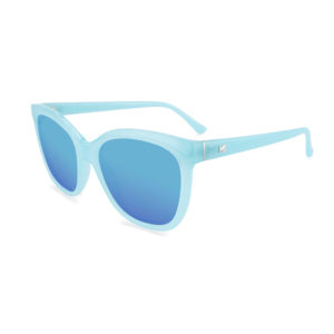 Niebieskie Błyszczące Damskie okulary słoneczne Deja Views