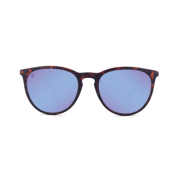 pantera okulary Knockaround z polaryzacją i błękitnymi soczewkami mary janes