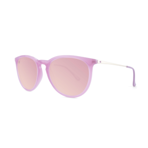 różowe okulary Knockaround z polaryzacją i różowymi soczewkami mary janes