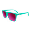 Turkusowe okulary słoneczne Fast Lanes Aquamarine Sport