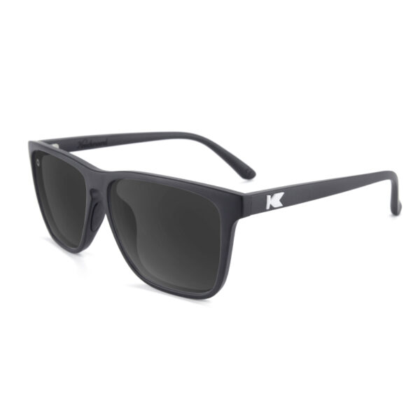 Czarne matowe okulary przeciwsłoneczne Fast Lanes Sport