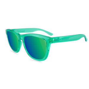 Zielone okulary przeciwsłoneczne lustrzanki Premiums Monochrome