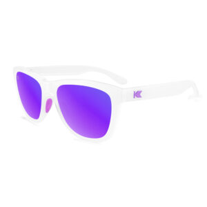 Białe Okulary Przeciwsłoneczne Unisex Premiums Sport 2020