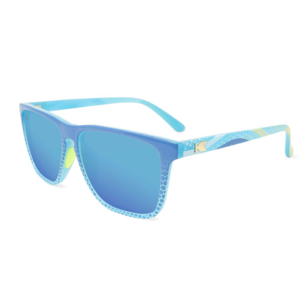Błękitno Niebieskie Okulary Przeciwsłoneczne Fast Lanes Sport Coastal