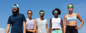 kolorowe okulary przeciwsłoneczne seria sport sunlovers knockaround