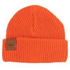 Ciepła czapka zimowa pomarańczowa