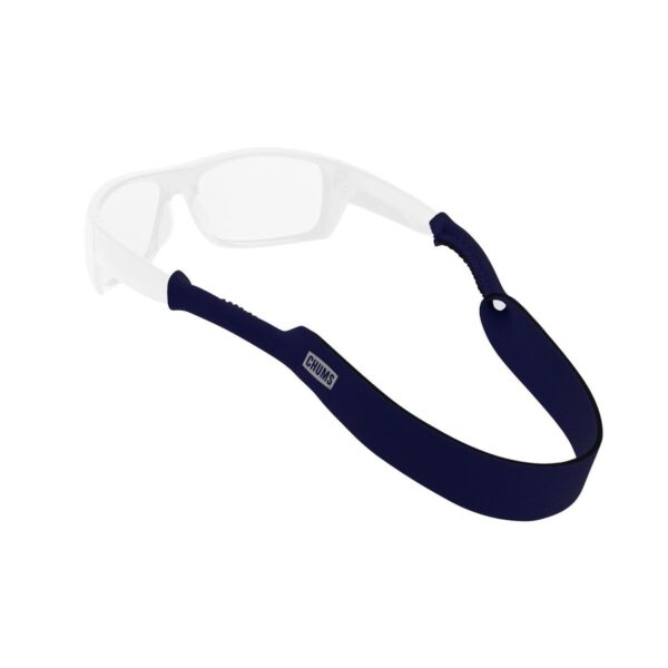 Neoprenowa opaska do okularów pływająca Granatowa Chums
