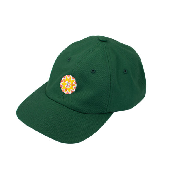 Zielona czapka z daszkiem Słońce