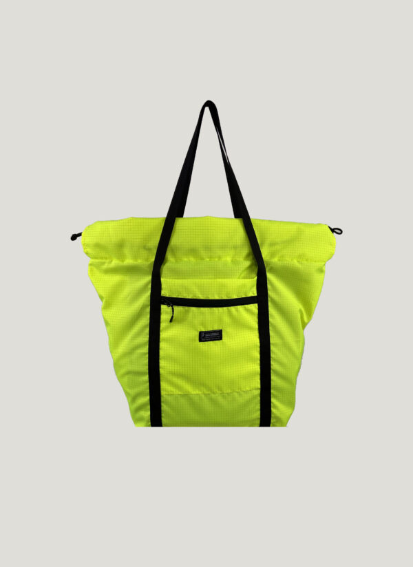 Duża neonowa torba shopper bag nieprzemakalna