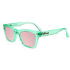 Zielone stylowe okulary przeciwsłoneczne Seventy Nines Kawaii Knockaround