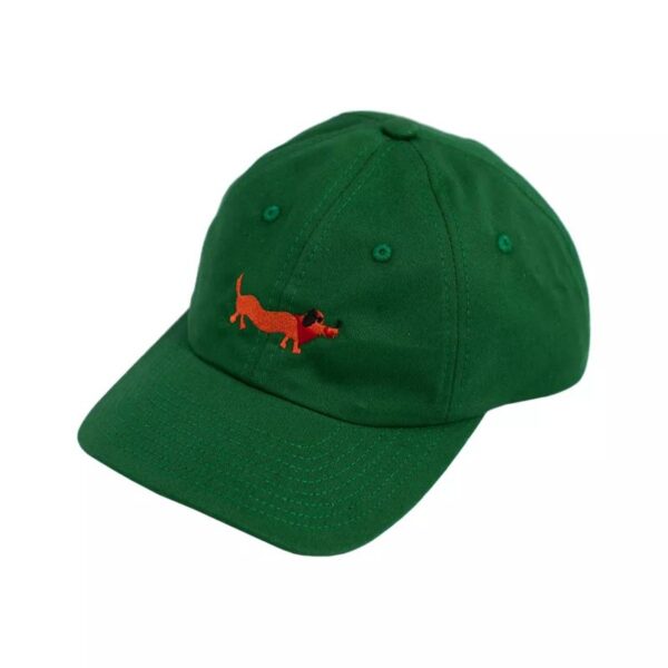 Zielona czapka z daszkiem Jamnik